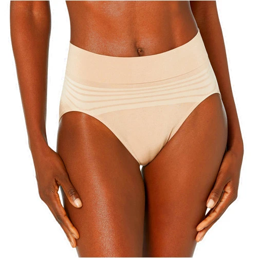 Warner's Women's No Pinching No Problems Dig-free Comfort Waist Smooth and Seamless Hi-cut Rt5501p