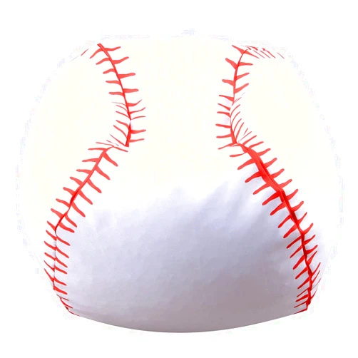LMYOVE Stuffed Animal Storage Bean Bag Chair Cover for Kids, Organizing Plush Toys for Girls and Boys (26'', Baseball)