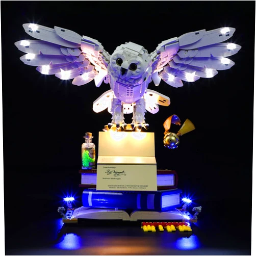 Lightailing Led Light for Lego 76391 hogwartsses Icons Building Blocks Model：Remote-Control Version - NOT Included The Model Set