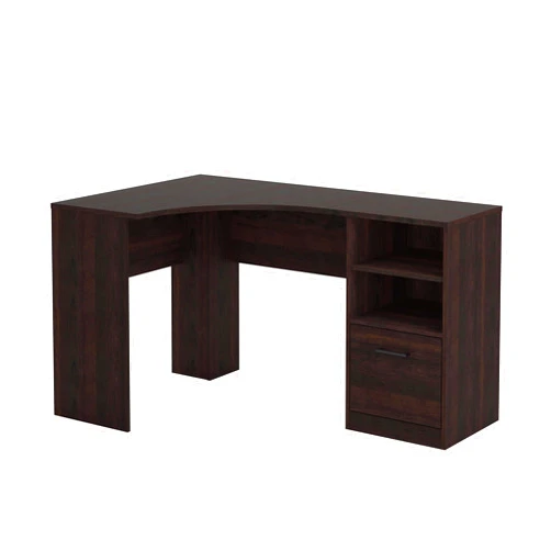 Sauder Beginnings Corner Desk, in a Cinnamon Cherry Finish