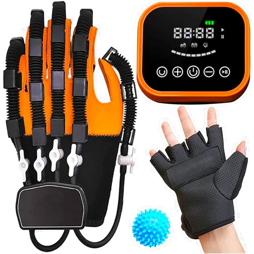 XUETAO Rehabilitation Robot Glove, Robotic Hand Glove for Stroke Rehab, Finger Exerciser Stroke Hand Recovery Device