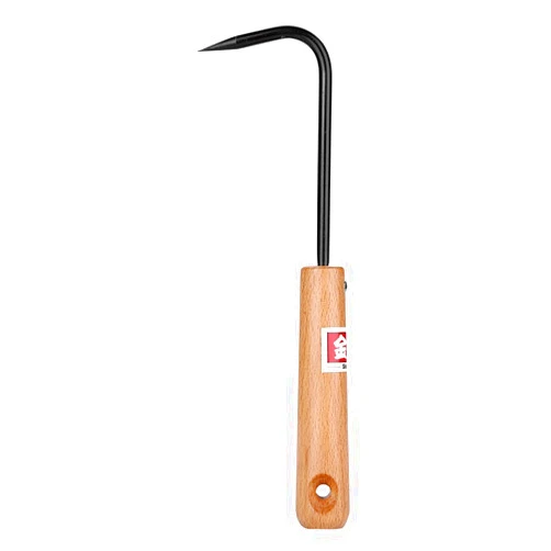 Eastbuy Bonsai Tool Root Hook - Sturdy Manganese Steel Bonsai Root Hook with Comfortable Wooden Handle Gardening Tools,Gardening Hook Wooden Handle Iron Hook Bonsai Tools