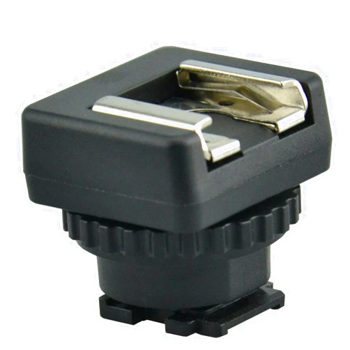 JJC MSA-MIS Standard Cold Shoe Adapter Converter for Sony Multi Interface Shoe Camcorder (Black)