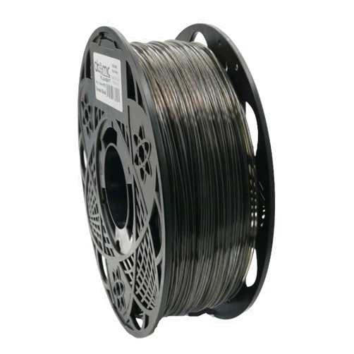 Atomic Filament Sample Coil, PETG 3D Printer Filament, 1.75mm Dimensional Accuracy 99% Probability – Fits Most FDM Printers (Translucent Smoke Black, Sample Coil of 50 Gram)