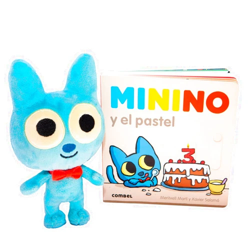 Meritxell Martí Orriols,Xavier Salomó Fisa pack Minino y el pastel + peluche