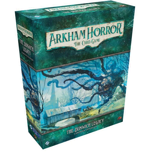 Fantasy Flight Games Arkham Horror The Card Game The Dunwich Legacy Campaign Expansion - Return to The Terror! Lovecraftian Cooperative LCG, Ages 14+, 1-4 Players, 1-2 Hour Playtime, Made