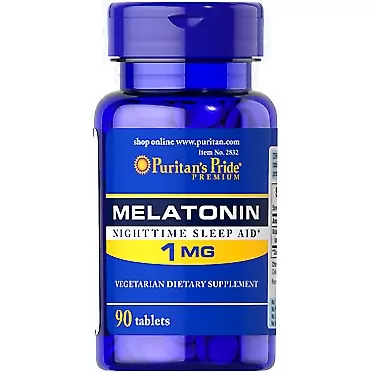 Puritan's Pride Melatonin 1 mg-90 Tablets