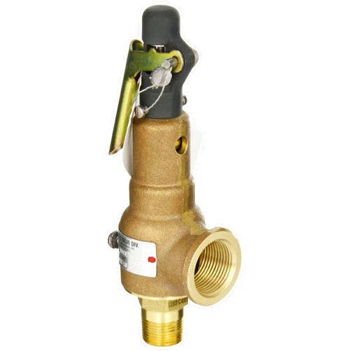 Kunkle Valves Kunkle 6010EDE01-AM0150 Bronze ASME Safety Relief Valve for Steam, EPR Soft Seat, 150 Preset Pressure, 3/4