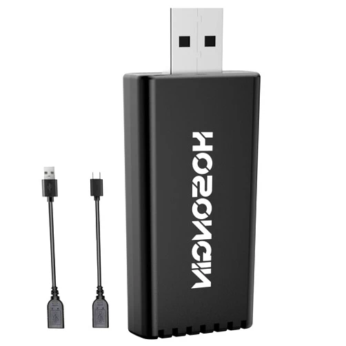 HOSONGIN Wireless CarPlay Adapter for Factory,Wired CarPlay 2024 Upgrade Converts Wired to Wireless Fast and Easy Use Fit for Cars from 2015 & iOS 10+