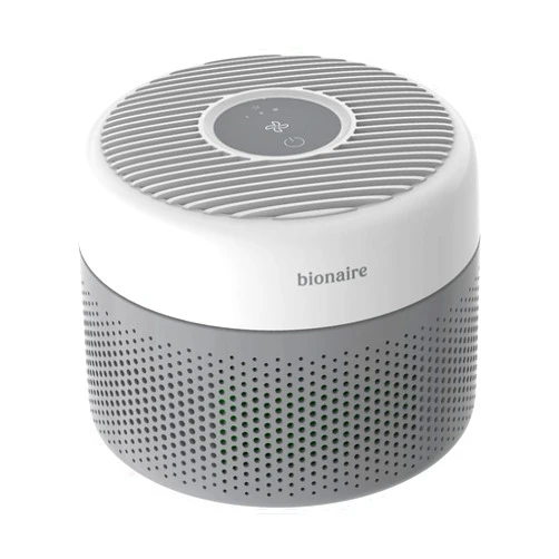 Bionaire Official Bionaire - CleanAir Desktop Air Purifier, True HEPA 3-Stage Filtration with 360° Air Intake, 100 CADR for Rooms up to 320 Sq Ft, Compact Design