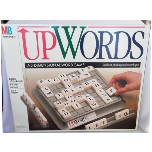 Milton Bradley Upwords: A 3-Dimensional Word Game (1988)