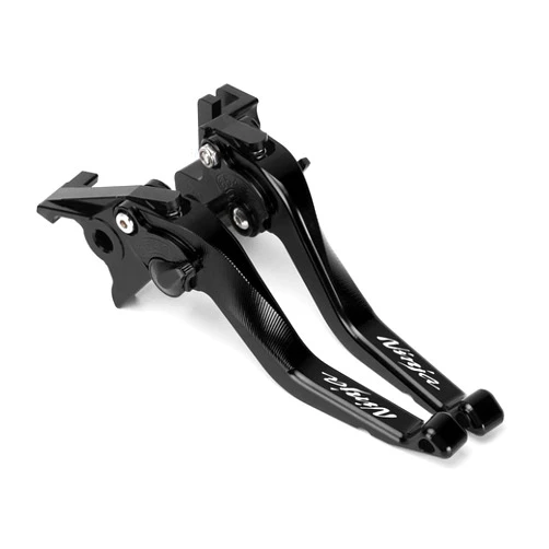 Mokiton Motorcycle Short Brake Clutch Levers Compatible with K.awasaki Ninja ZX10R ZX10RR 2025 2024 2023 2016-2022 | Front Shorter Levers Handles ZX 10 10RR ZX-10R ZX-10RR Accessories (Black)