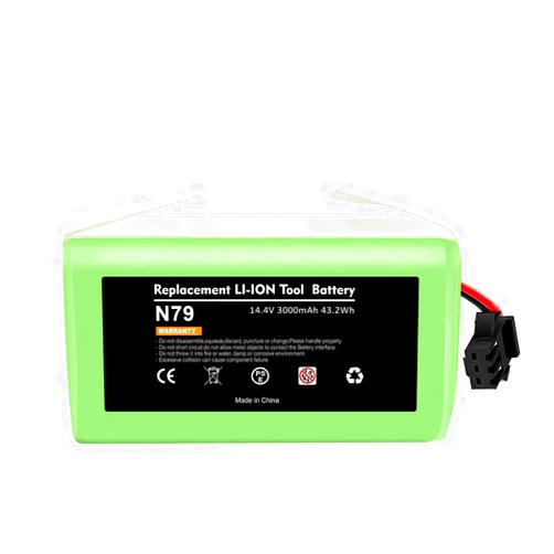 POWTREE Upgraded 3000mAh 14.4v Li-ion Battery for Ecovacs Deebot N79 N79S N79W deebot 500 DN622 DN622.11& Eufy RoboVac 11 11C 11S 11S MAX 12 15C 15C MAX 15T 25C 25C Max 30 30C 35C G10 R500 R450 Robot Vacuum