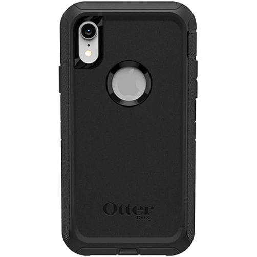 OtterBox Defender Series Case for iPhone Xr (ONLY) - Case Only - Non-Retail Packaging - Black