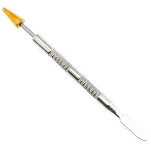 RLECS Leather Craft Dye Pen RLECS Tapered Head Leather Edge Dye Pen Dual Purpose Edge Treatment Roller Applicator Printing Tool Edge Treatment Roller Pen