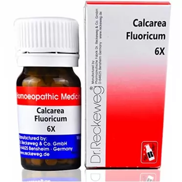 Dr.Reckeweg Germany Calcarea Flour 6X Pack of 3