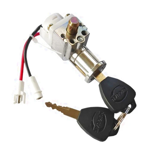 FytStycale Electric Bike Battery Box Security Lock, Fish Cylinder, e-Bike Key Set with, Waterproof, Sturdy, Secure and Anti- for Electric Scooters and Outdoor Cycling.