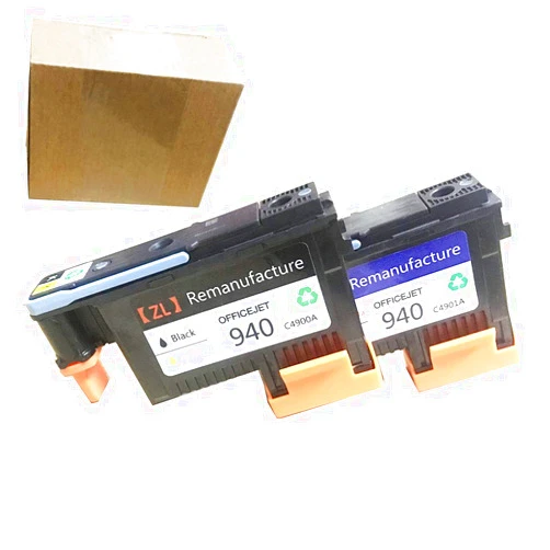 Zelan 2 PK 940 Printhead Ink cartridges Replacement for HP940 Print Head C4900A C4901A for HP Officejet Pro 8000 8500 8500A 8500A Plus 8500A Premium