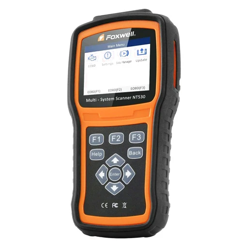 Generic FOXWELL NT530 for Porsche - All Systems, All Maintenance Service - Bidirectional Diagnostic Scan Tool OBD2 Scanner Automotive Code Reader ABS Bleed SRS Airbag SAS TPMS TPS EPB Oil Reset CKP