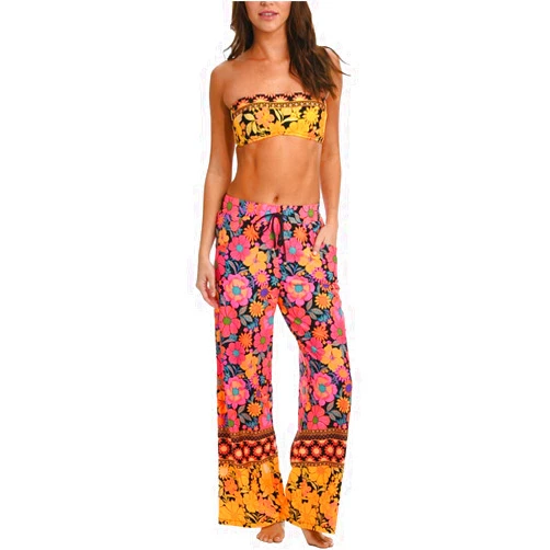 Sunshine 79 Women's Standard Palazzo Pant Swim Cover Up
