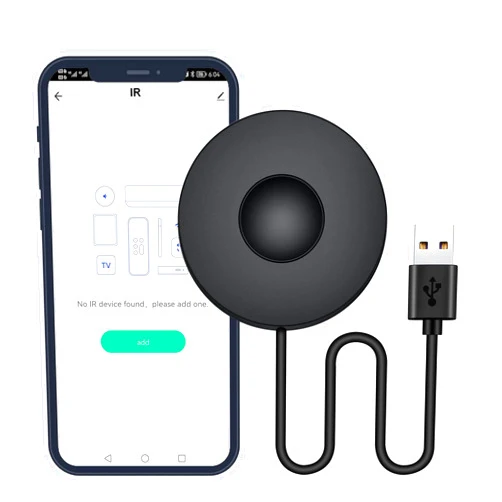 Haozee Smart IR Remote Controller,Tuya Universal IR Blaster Smart Air Conditioner Controller, for TV Set-Top Box Light Audio DVD ect Support Alexa Google Home