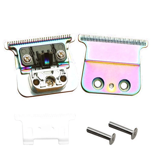 SOLASKY Colourful FX707 Replacement Trimmer Metal + Ceramic Blades Compatible with BaByL FX787 & FX726 Trimmer FX707Z Replacement Blades for BaByL PRO Barberology Trimmer Blade