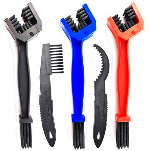 ROYHOO 5PCS/Set Bicycle Chain Cleaning Tool Set,Bike Chain Crankset Brush,Motorcycle Washer Cleaner Brush Tools