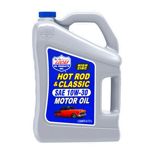 Lucas Oil 10679 Hot Rod & Classic Car SAE 10W-30 Motor Oil - 5 Quart