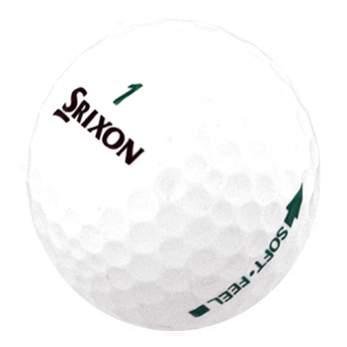LostGolfBalls - 12 Srixon Soft Feel Golf Balls in Mint Condition, Recycled Used Golf Balls, AAAAA Quality, White