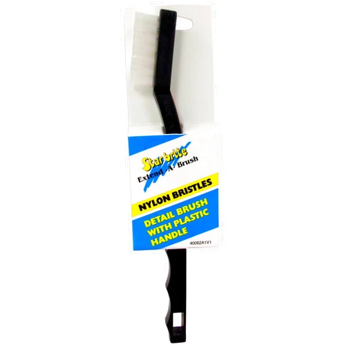 Star brite Small Detail Brush - Plastic - Brass - Stainless Steel
