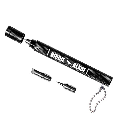 Birdie Bath Birdie Blade 3-in-1 Golf Club Groove Sharpener Tool | Premium Groove Maintenance for Improved Performance