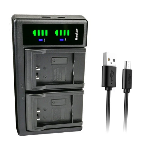 Kastar LTD2 USB Battery Charger Replacement for DXG DXG-588V, DXG-599V, DXG-5C0V, DXG-5C1V, DXG-5C8V, Agfa Optima 1338, Optima 1338mt, Optima 2338, Optima 2338mt, MEDION Life P47350