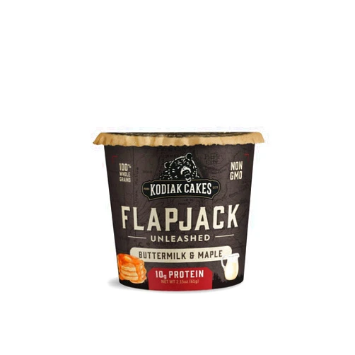 Kodiak Cakes Power Cakes Unleashed Flapjack On the Go Baking Mix, Unleashed Buttermilk and Maple, 2.15 Ounce