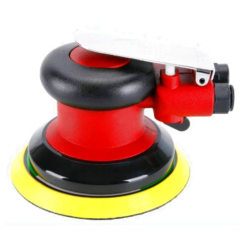 Asabocai Professional Air Random Orbital Palm Sander, Heavy Duty Dual Action Pneumatic Sander with 1pc Backing Plate (5 inch)