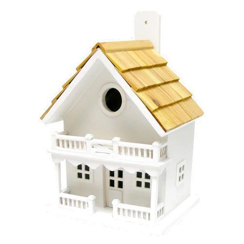 Home Bazaar Hand-made Chalet Bird House - Bird Friendly Home Decor