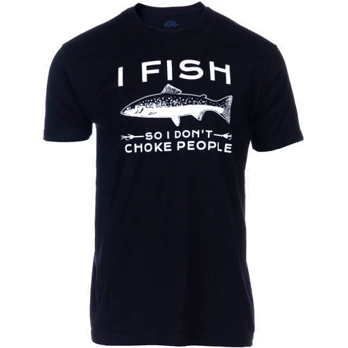 Ann Arbor T-shirt Co. Funny Fishing Humor Tee Shirts | Fisherman Jokes Rod Pole Grandpa Men Women T-Shirt