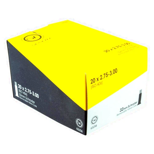 Sunlite Standard Schrader Valve Tubes, 20 x 2.75-3.00