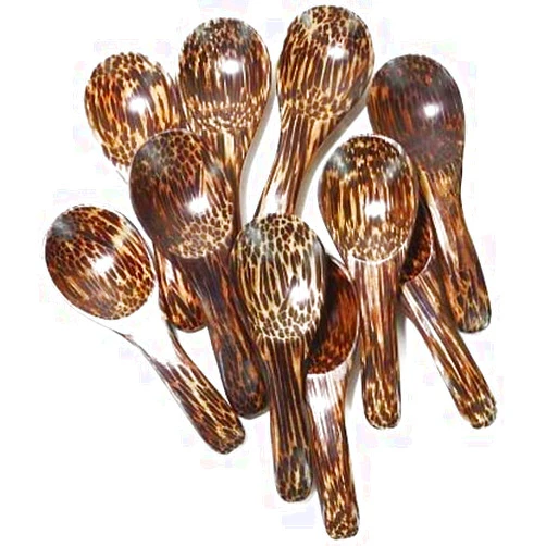 NUTTA - PALM Spoon Set of 10; Small Wooden Spoons 3.25 inches; Made From Sugar Palm Tree Utensils For Cooking Condiments Ice-Cream Sugar Salt Pepper Honey Coffee Tea Spice Jar, Mini Wooden Spoons