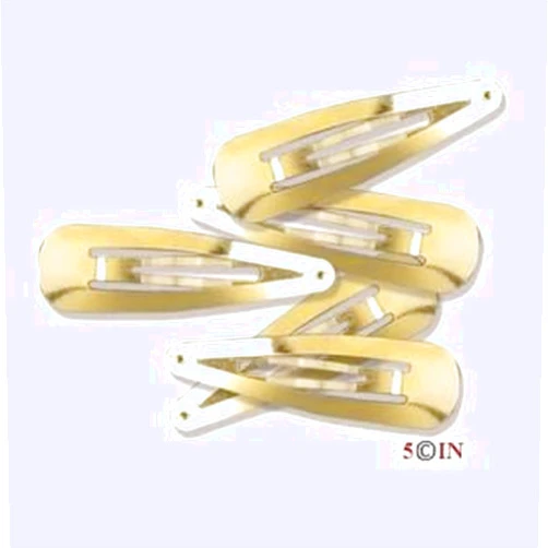 KIPA CLIPS KIPPOT KIPOT KIPAH KIPPAH YARMULKE YARMULKA HAIR KIPA CLIPS - 2 DZ GOLD CLIPS