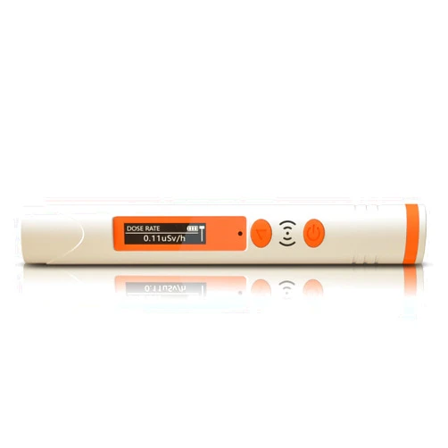 AKSTEST Nuclear Radiation Detector AKSTEST Geiger Counter Nuclear Radiation Detector，Portable Handheld Beta Gamma X-ray Rechargeable Radiation Monitor Meter，Radiation Dosimeter with Audible Flash Alarms