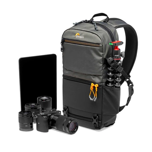 Lowepro Slingshot SL 250 AW III Mirrorless and DSLR Sling Camera Bag with QuickDoor Access and 10 inch Tablet Compartment DSLR Accessories - for Sony A7, iPad, Surface Pro - 300D Ripstop - Grey, Model: LP37334-PWW