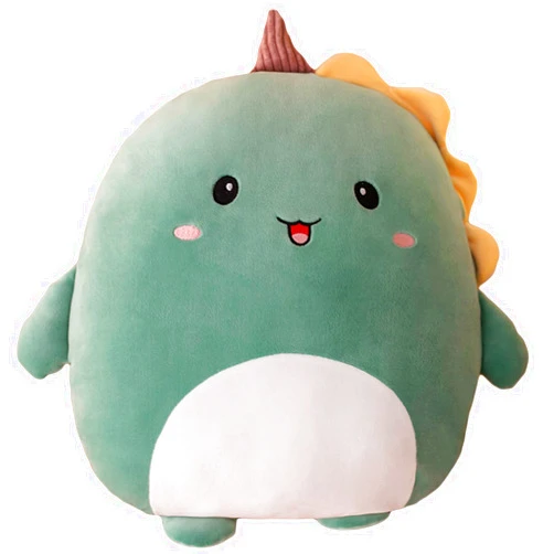 Grafingy Dinosaur Plush Pillow, 16 inch Dinosaur Stuffed Animal Toy Kawaii Dinosaur Plushies Throw Pillow Gifts for Room Decor Kids Birthday Valentine