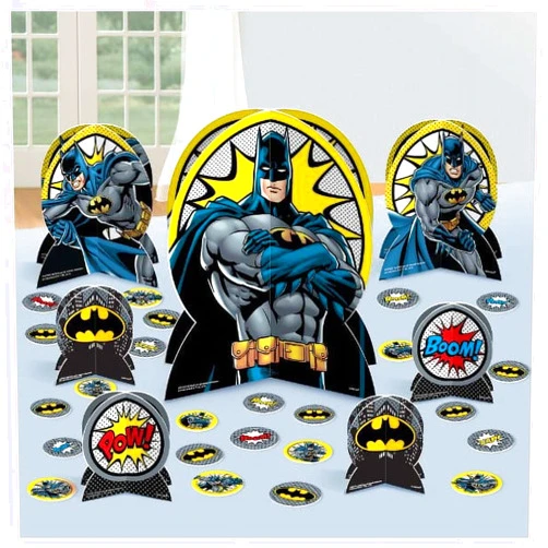 Amscan Batman Heroes Unite Table Centerpiece Kit - 12.8