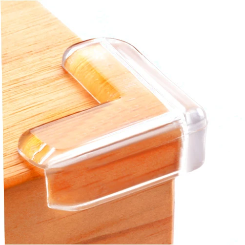 AIXMEET 8 Pack Corner Protector for Baby, Clear Furniture Corner Guard & Edge Safety Bumpers for Table Edges & Sharp Corners - Baby Proofing (L Shape)