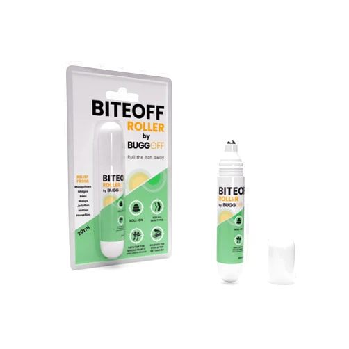 Bugg OFF BITEOFF by BUGGOFF Insect bite Relief roll-on Pen 20ML - All Natural Advanced Formula and Ingredients - After bite for Mosquito & Fire Ant Bites, Bees & More (1)