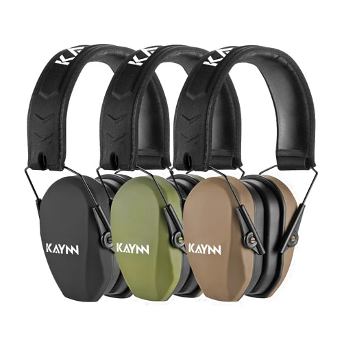 KAYNN 018 Ear Protection 3 Pack Shooting Ear Protection for Gun Range,27dB NRR