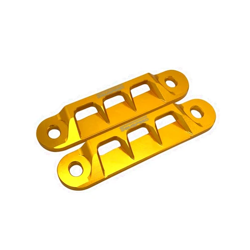 Semspeed Yamaha XMAX 300 AEROX NVX 155 Motorcycle Accessories CNC Aluminum Alloy Front Fender Bracket. (Gold, Nvx/Aerox)