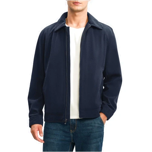 Rdruko Men's Corduroy Jacket Windbreaker Lightweight Casual Stylish Full Zip Bomber Jackets with Zipper Pockets