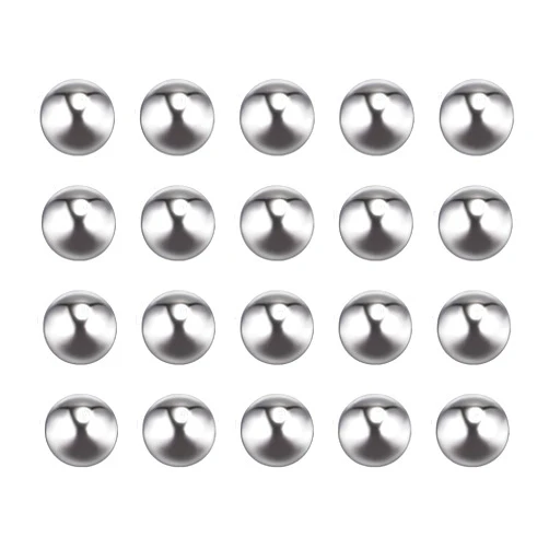 uxcell 25pcs 12mm 201 Stainless Steel Bearing Balls G200 Precision