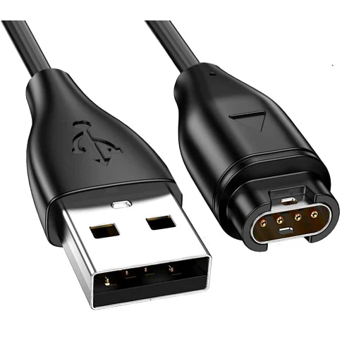 Ankey Garmin Fenix 5/5S/5X/Plus/6/6S/6X/Pro Charger, Ankky Replacement USB Data Sync Charging Cable Wire 3.3ft for Garmin Fenix 5/5S/5X/Forerunner 935/Quatix 5/Quatix 5 Sapphire/Vivoactive 3 Watch, BLACK